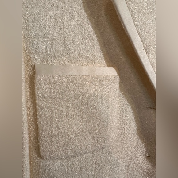 Kasper 4P light cream color jacket - Picture 3 of 6